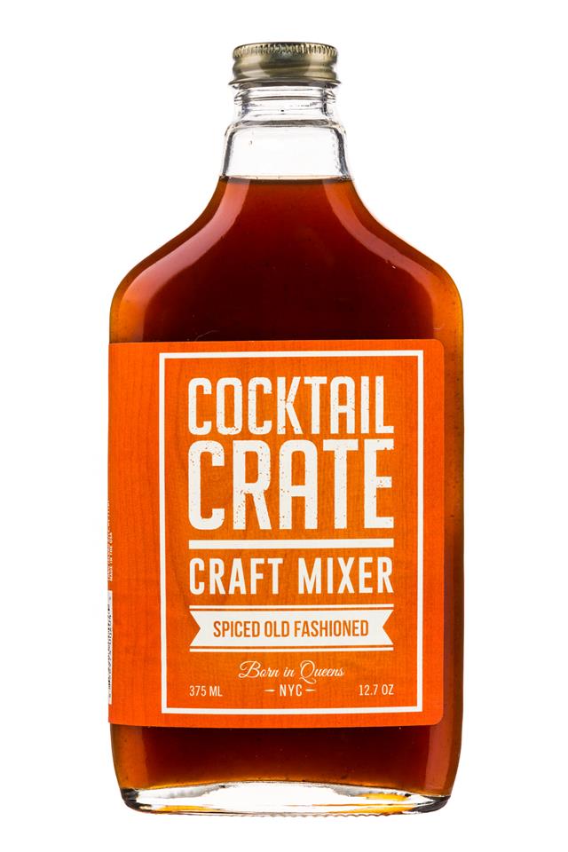 Cocktail Crate: CocktailCrate-12oz-CraftMixer-SpicedOldFashioned-Front