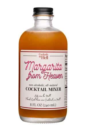 Cocktails in Hell: CocktailsInHell-8oz-2024-Mixer-MargHeaven-Front