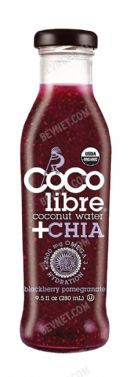 Coco Libre Coconut Water + Chia: 