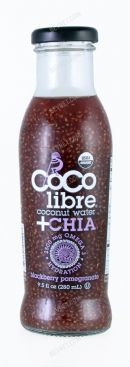 Coco Libre Coconut Water + Chia: 