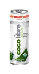 Coco Libre Sparkling Organic Coconut Water: CocoLibre GrapeFruit