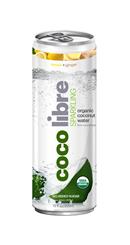 Coco Libre Sparkling Organic Coconut Water: CocoLibre LemGinger