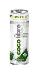 Coco Libre Sparkling Organic Coconut Water: CocoLibre CucumberLem