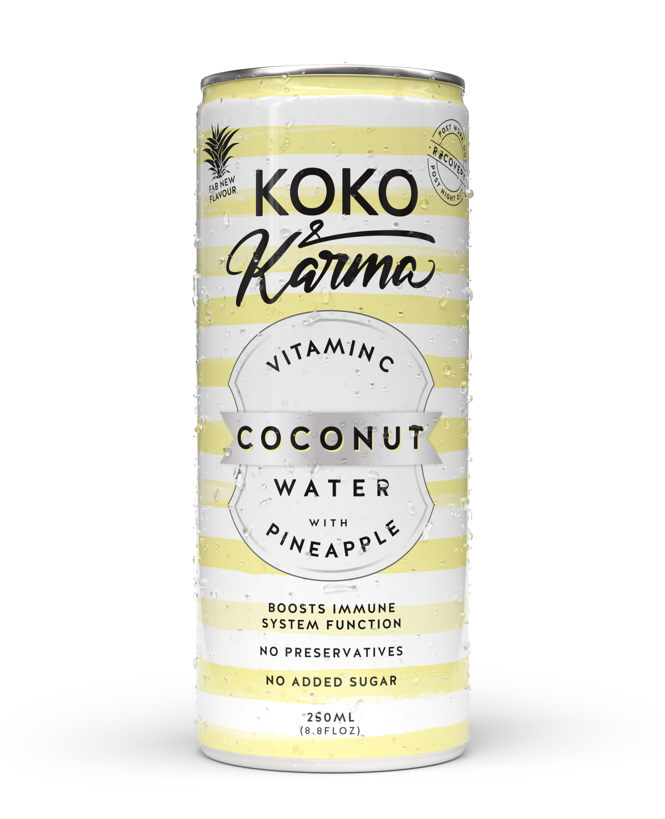 Koko & Karma Coconut Water with Boosted Vitamin C and Pineapple