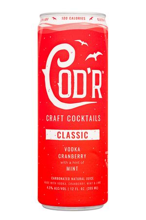 COD'R Craft Cocktails: Codr-12oz-2022-Cocktail-Classic