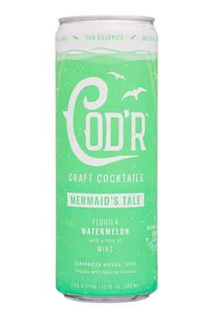 COD'R Craft Cocktails: Codr-12oz-2023-Cocktail-MermaidsTale-TequilaWatermelon