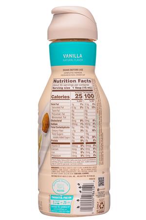 Coffee Mate: CoffeeMate-28oz-2021-PrebioticFiber-Vanilla-Facts