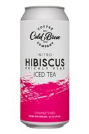 Cold Brew Coffee Company: ColdBrewCoffeeCo-16oz-NitroTea-Hibiscus-Front