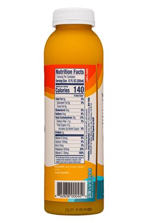 Happy Moose Juice: HappyMoose-12oz-2021-CPJuice-CaliOrange-Facts