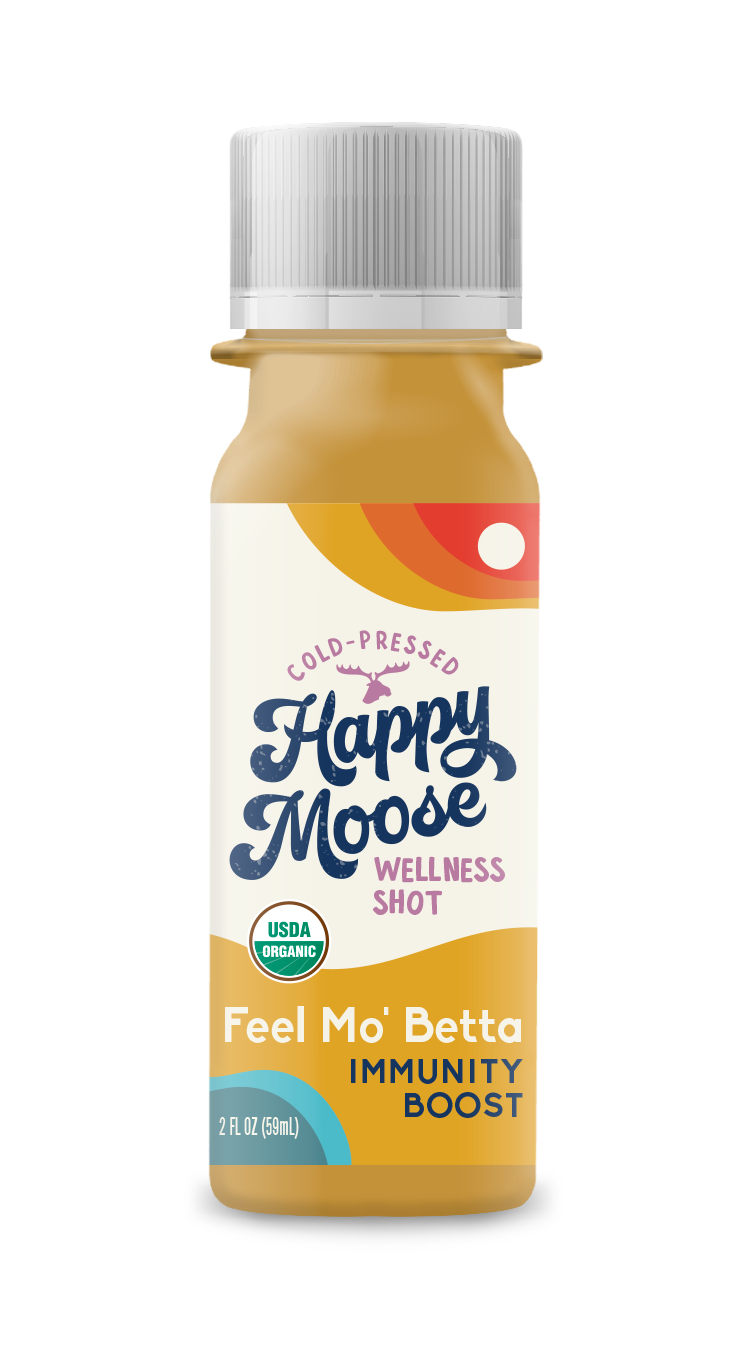 Happy Moose Juice: Photo of Feel Mo' Betta (Immunity Boost) - Cold-Pressed Happy Moose (uploaded by company)