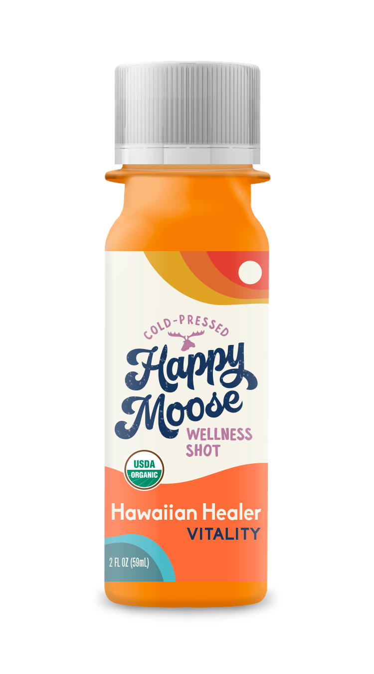 Happy Moose Juice: Photo of Hawaiian Healer (Vitality) - Cold-Pressed Happy Moose (uploaded by company)