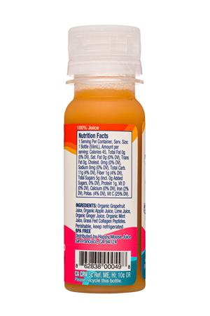 Happy Moose Juice: HappyMoose-2oz-2021-WellnessShot-GlowUp-Facts