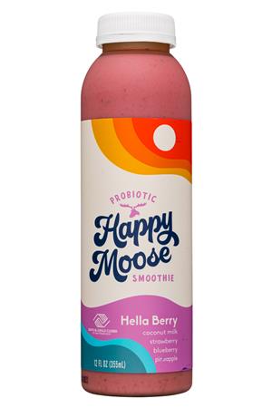 Happy Moose Juice: HappyMoose-12oz-2021-CPJuice-HellaBerry-Front