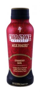 Cold Stone Creamery Milk Shakers: ColdStone Strawberry Front
