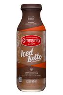 Community Coffee: CommunityCoffee-14oz-IceLatte-Mocha-Front