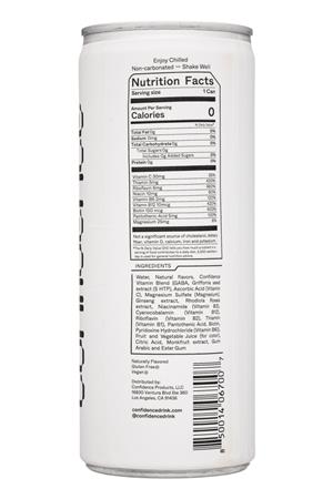 Confidence: Confidence-8oz-2021-0Cal-Facts