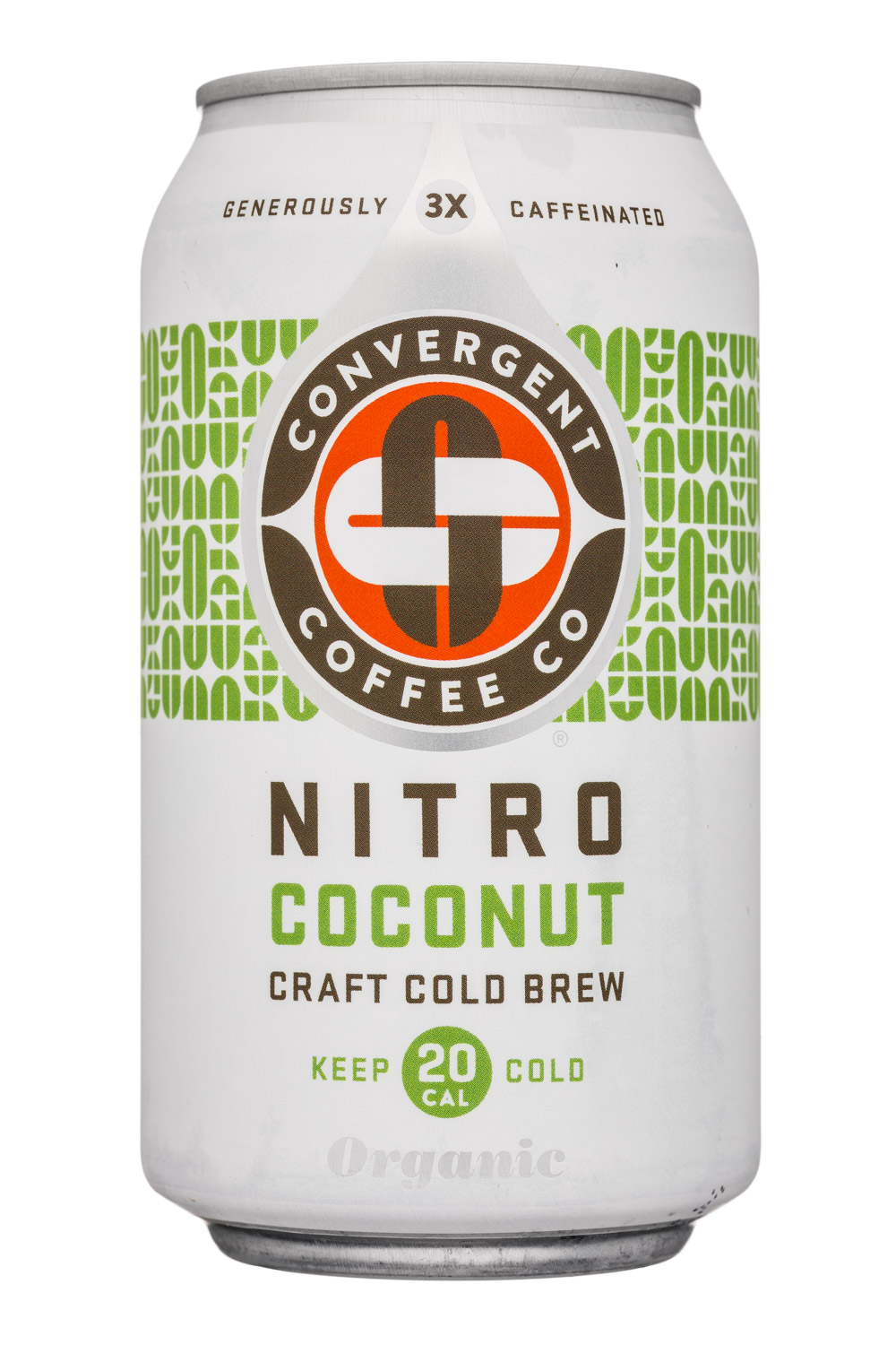 Convergent Coffee: ConvergentCoffeeCo-12oz-NitroColdBrew-Coconut-Front