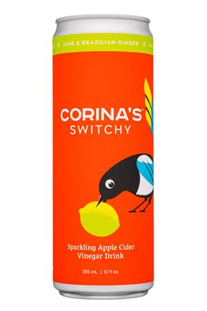 Corina's Switchy: Corinas-12oz-2020-Switchy-LimeBrazilianGinger-Front