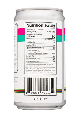 Corsa: Corsa-8oz-2021-HydrationTonic-GingerHibiscus-Facts