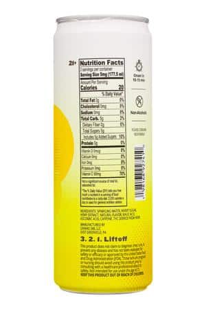 Countdown Energy: Countdown-12oz-2024-Energy-CosmicLemonade-Facts