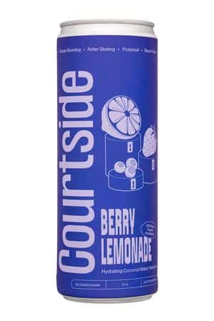 Courtside: Courtside-12oz-2022-CocoWater-BerryLemonade-Front
