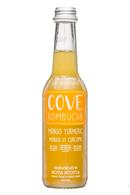 Cove Kombucha: CoveKombucha-330ml-MangoTurmeric-Front