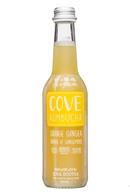 Cove Kombucha: CoveKombucha-330ml-OrangeGinger-Front
