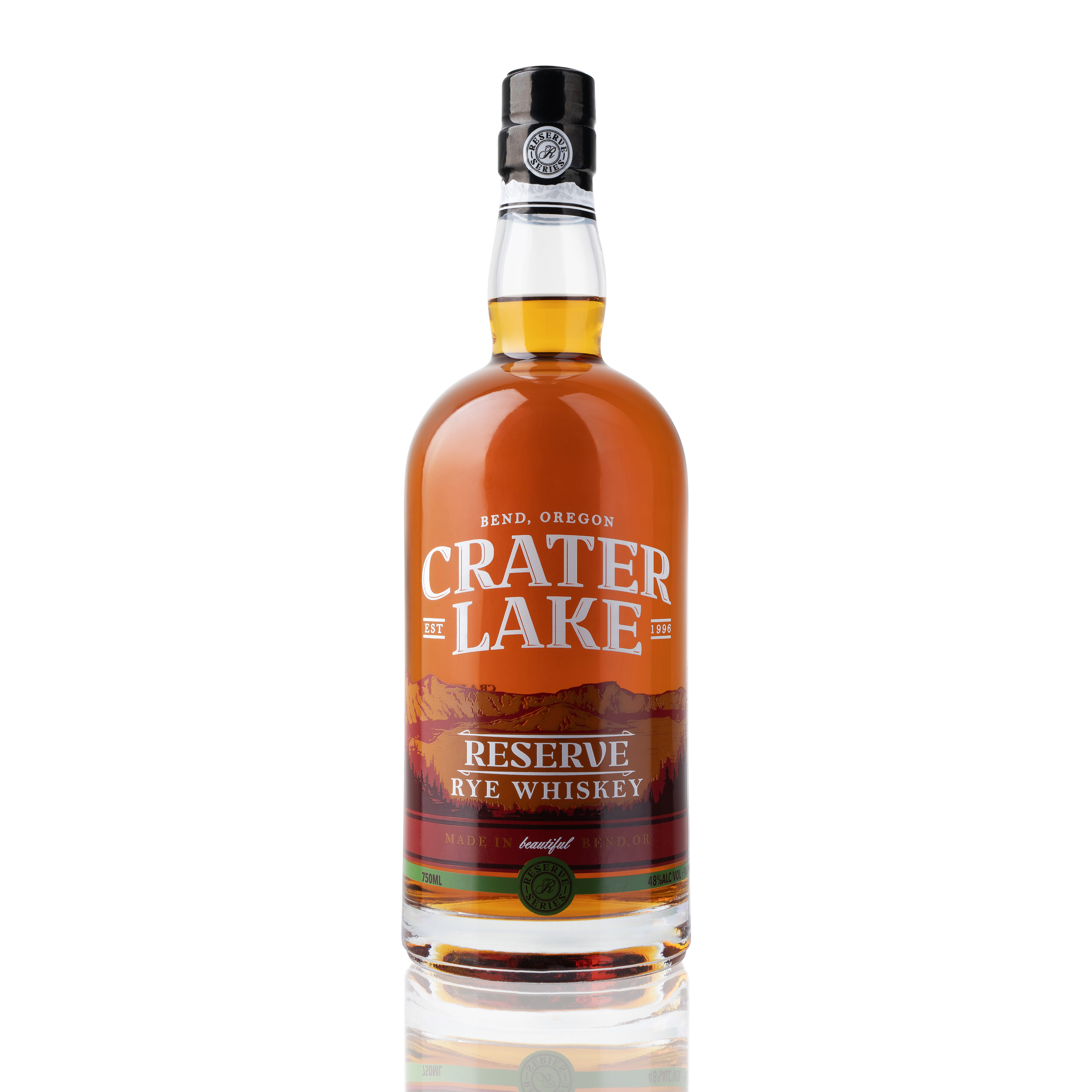 Crater Lake Reserve Rye Whiskey