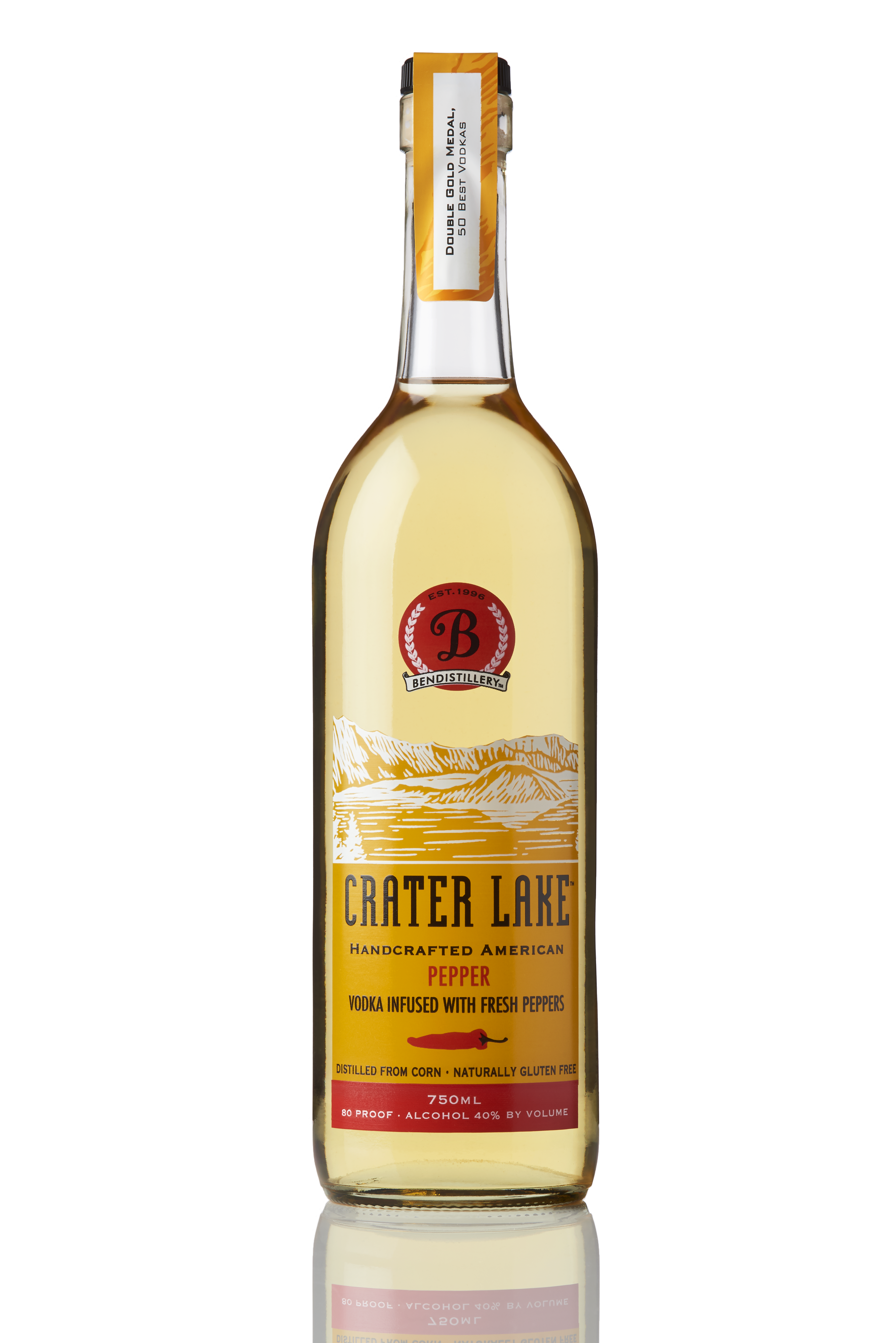 Crater Lake Spirits: Photo of Crater Lake Pepper Vodka - Crater Lake Spirits (uploaded by company)