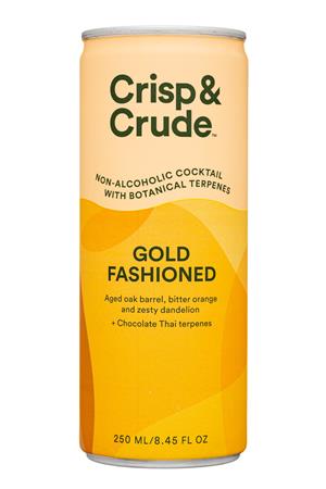 Crisp & Crude: Crisp&Crude-8oz-2022-NonAlcCocktail-GoldFashioned-Front