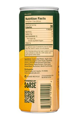 Crisp & Crude: Crisp&Crude-8oz-2022-NonAlcCocktail-GoldFashioned-20mg-Facts