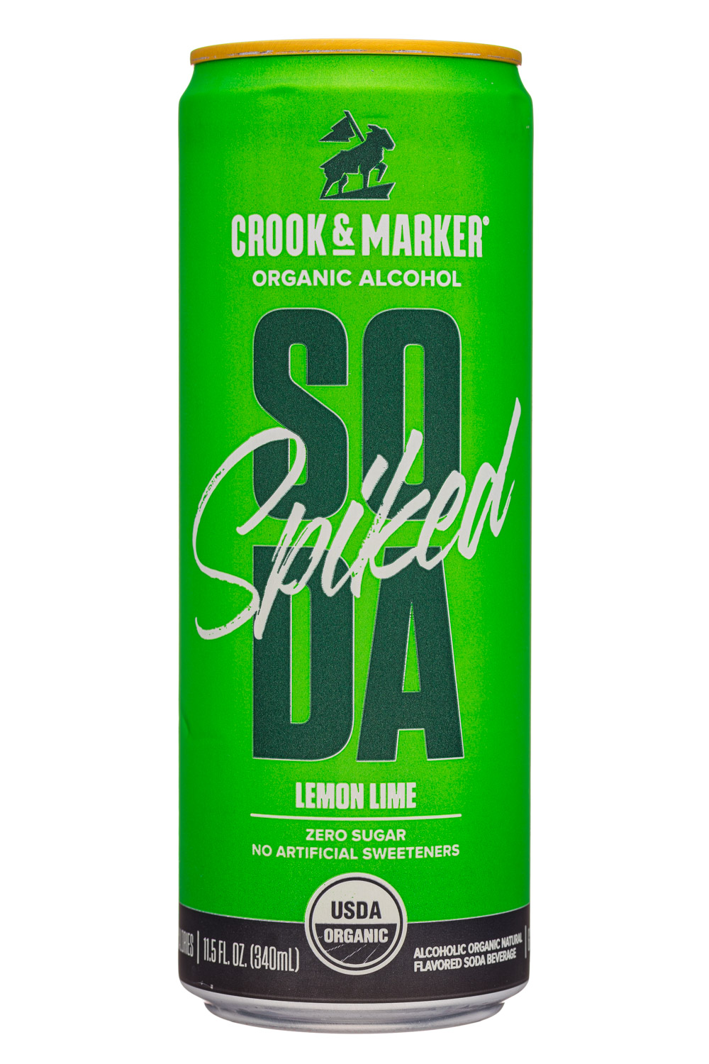 Crook & Marker: CrookAndMarker-12oz-2020-SpikedSoda-LemonLime