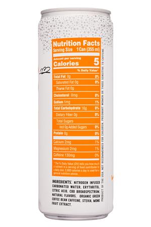Cruise Beverage: Cruise-12oz-2020-NitroCBD-MellowMango-Facts