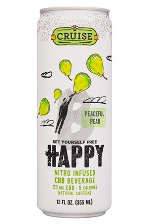 Cruise Beverage: Cruise-12oz-2020-NitroCBD-PeacefulPear-Front