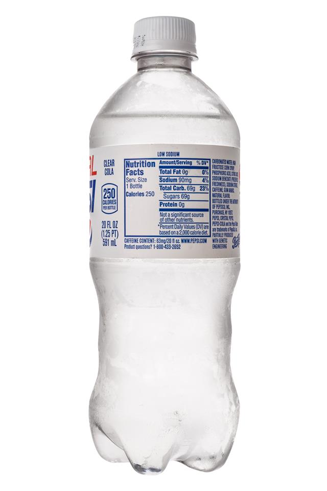 Crystal Pepsi: Pepsi-Crystal-Facts