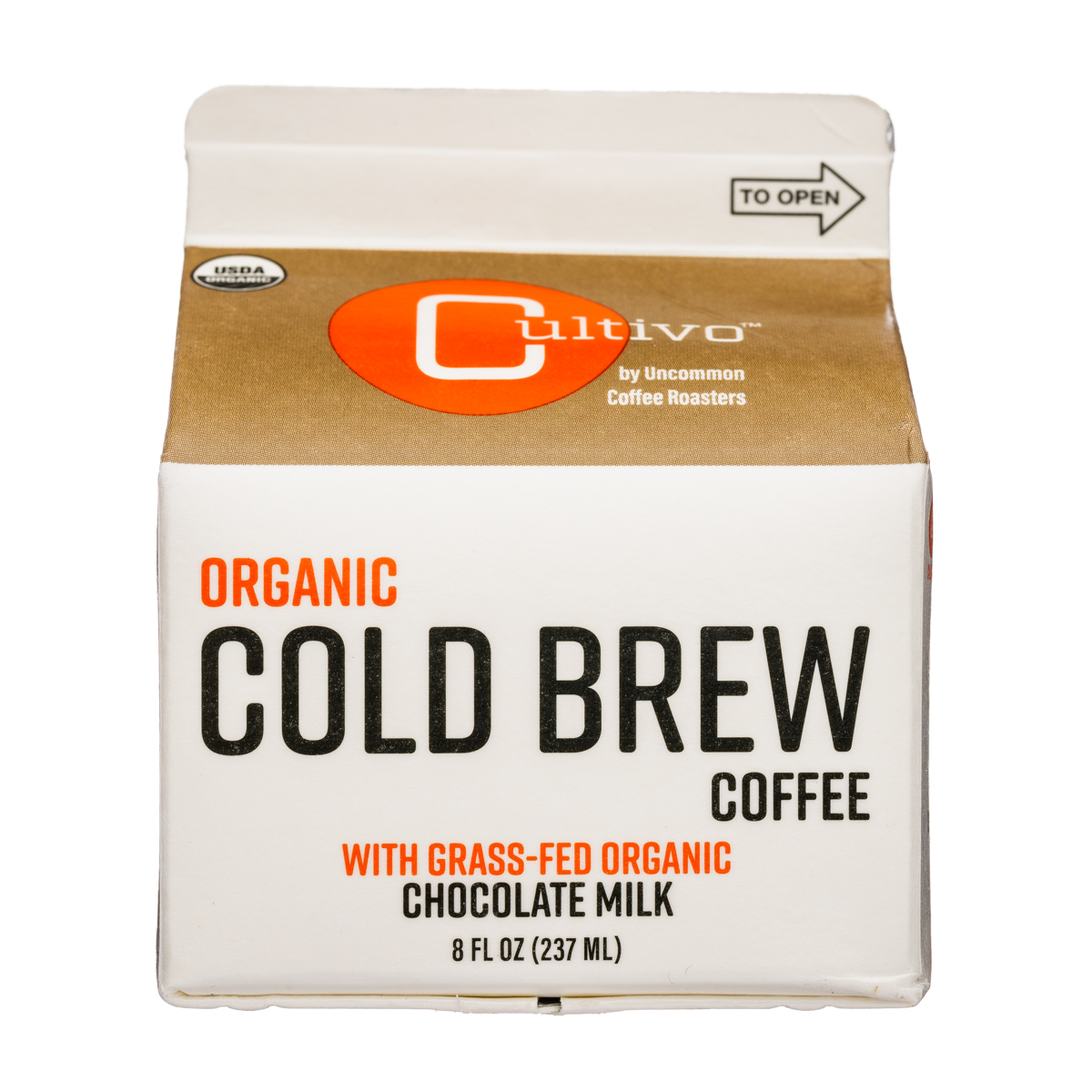 Organic Cold Brew Coffee - Chocolate Milk