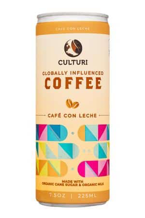 Culturi: Culturi-8oz-2023-GlobalCoffee-CafeConLeche-Front