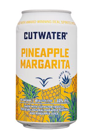 Cutwater Spirits: Cutwater-12oz-2022-PineappleMarg