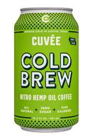 Cuvee Coffee: Cuvee-12oz-ColdBrew-NitroHempOil-Coffee-Front