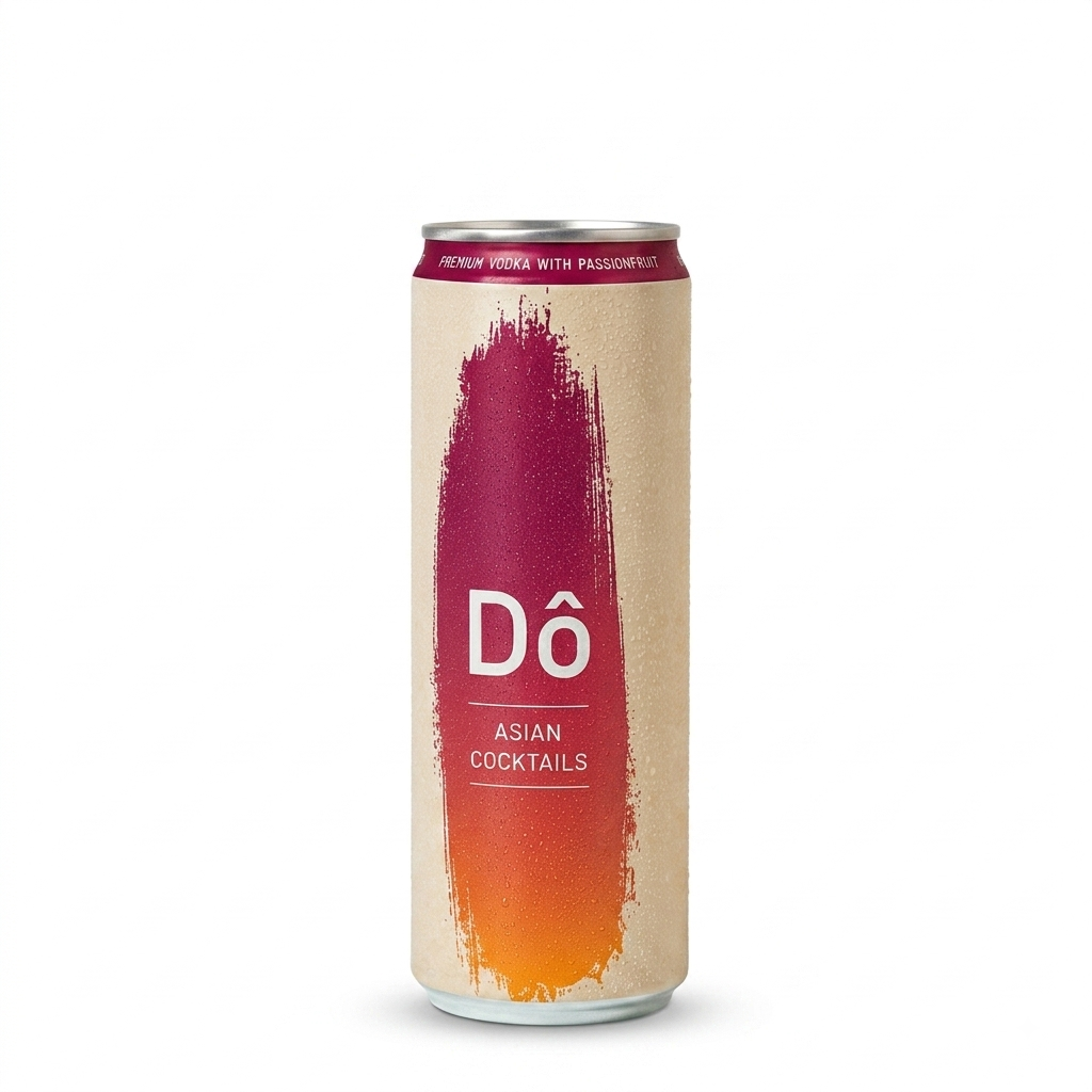 Vietnamese Passionfruit Vodka Seltzer