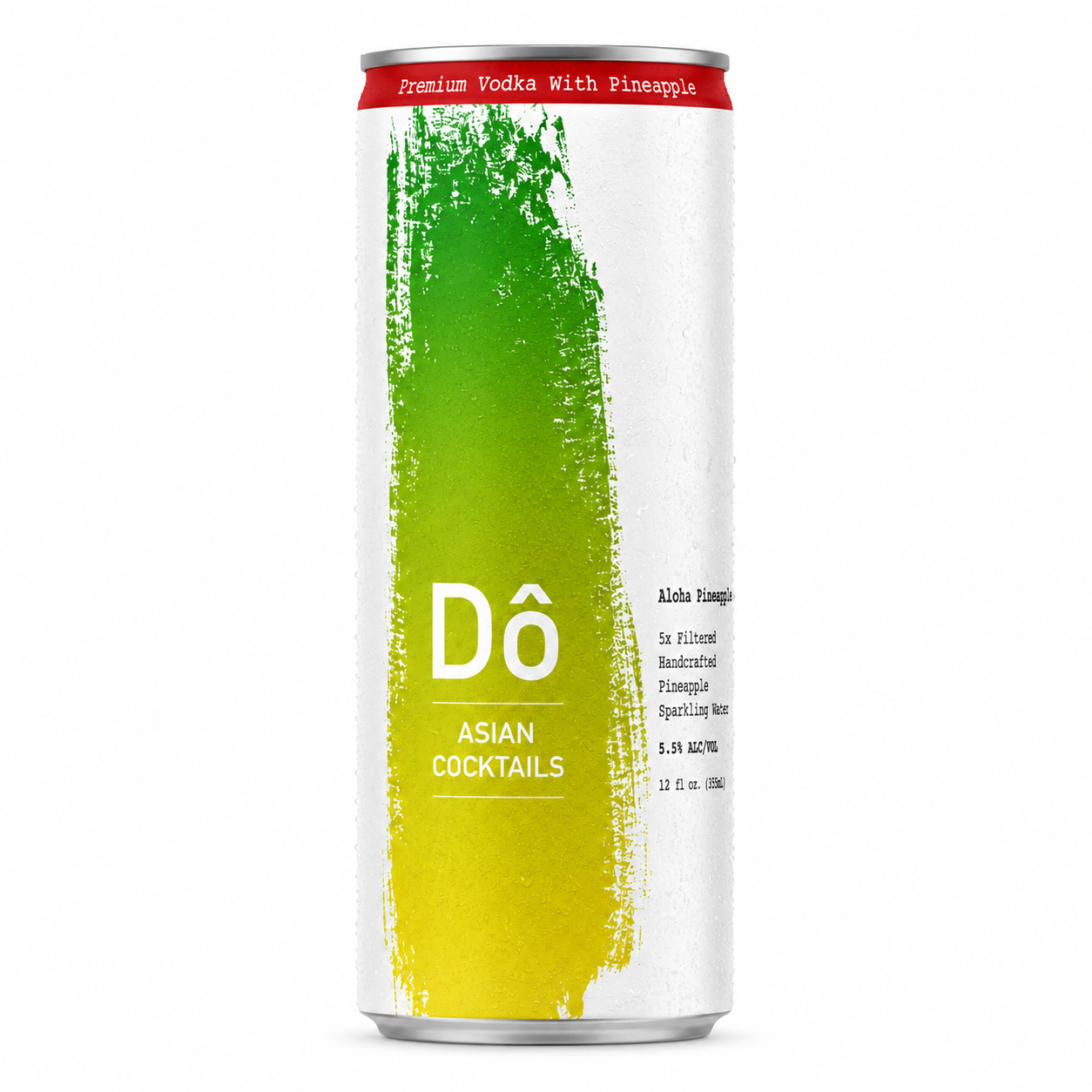 Hawaiian Pineapple Vodka Seltzer