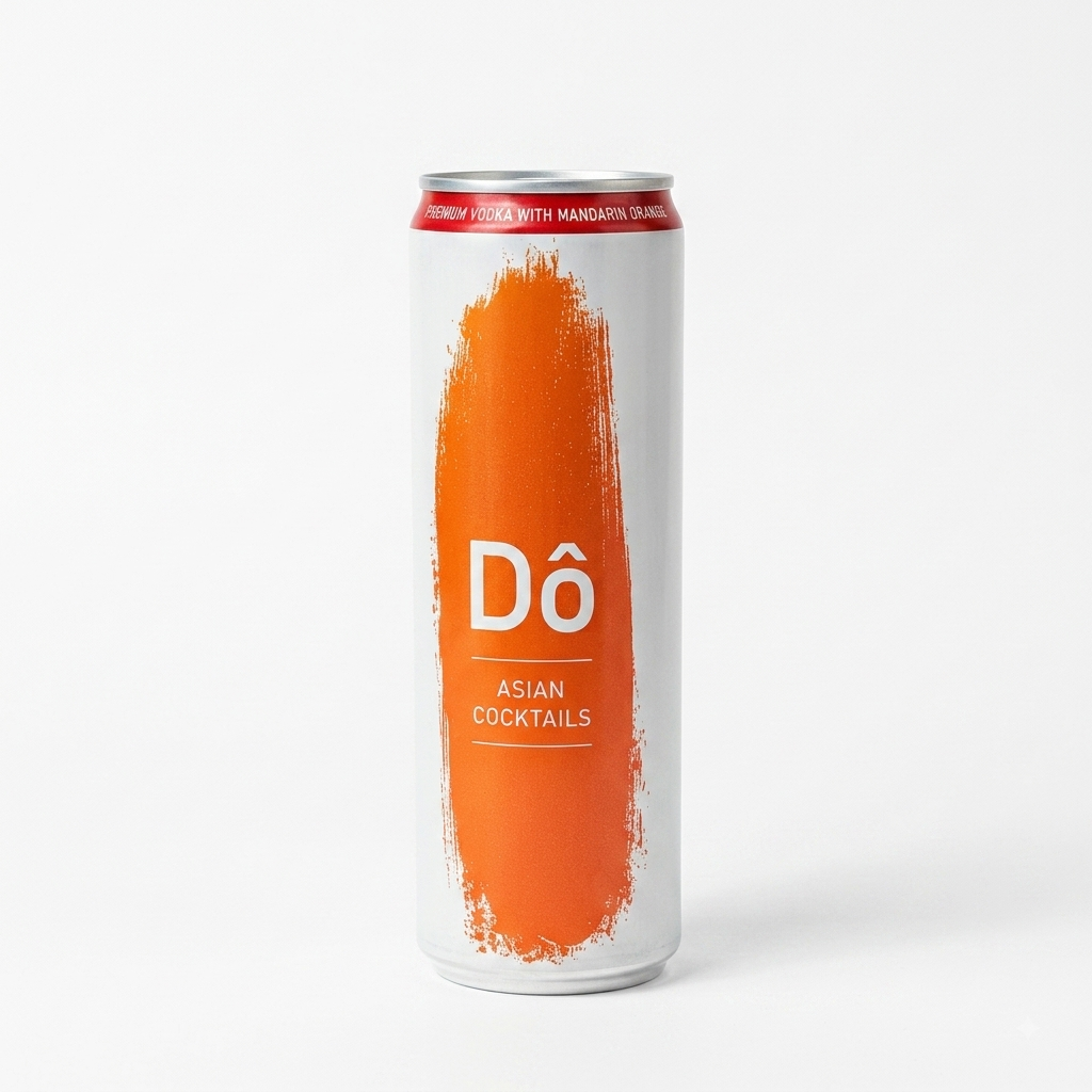 Chinese Mandarin Orange Vodka Seltzer