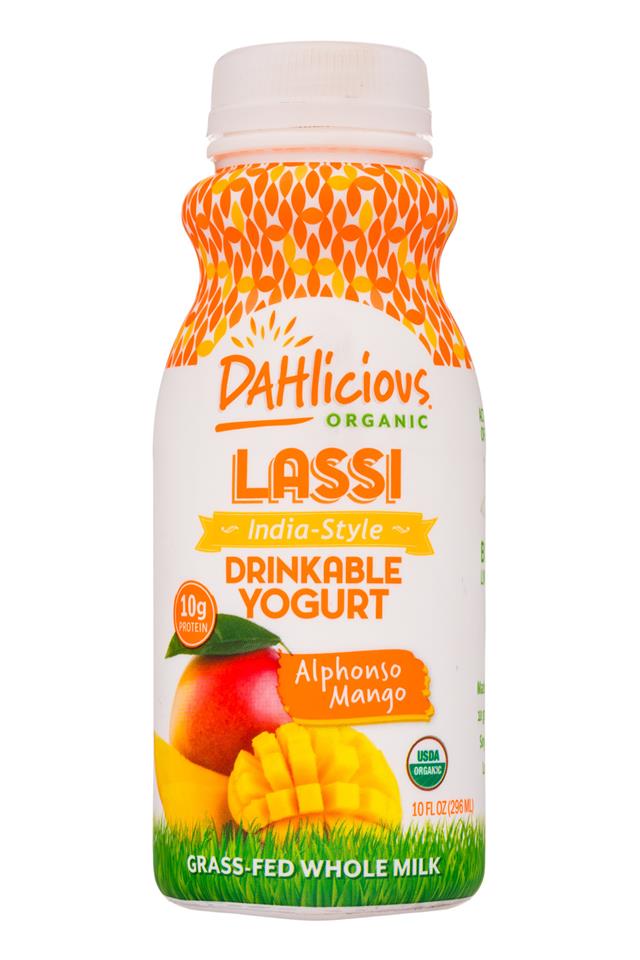 Dahlicious Lassi: Dahlicious-10oz-LassiYogurt-AlphonsoMango-Front