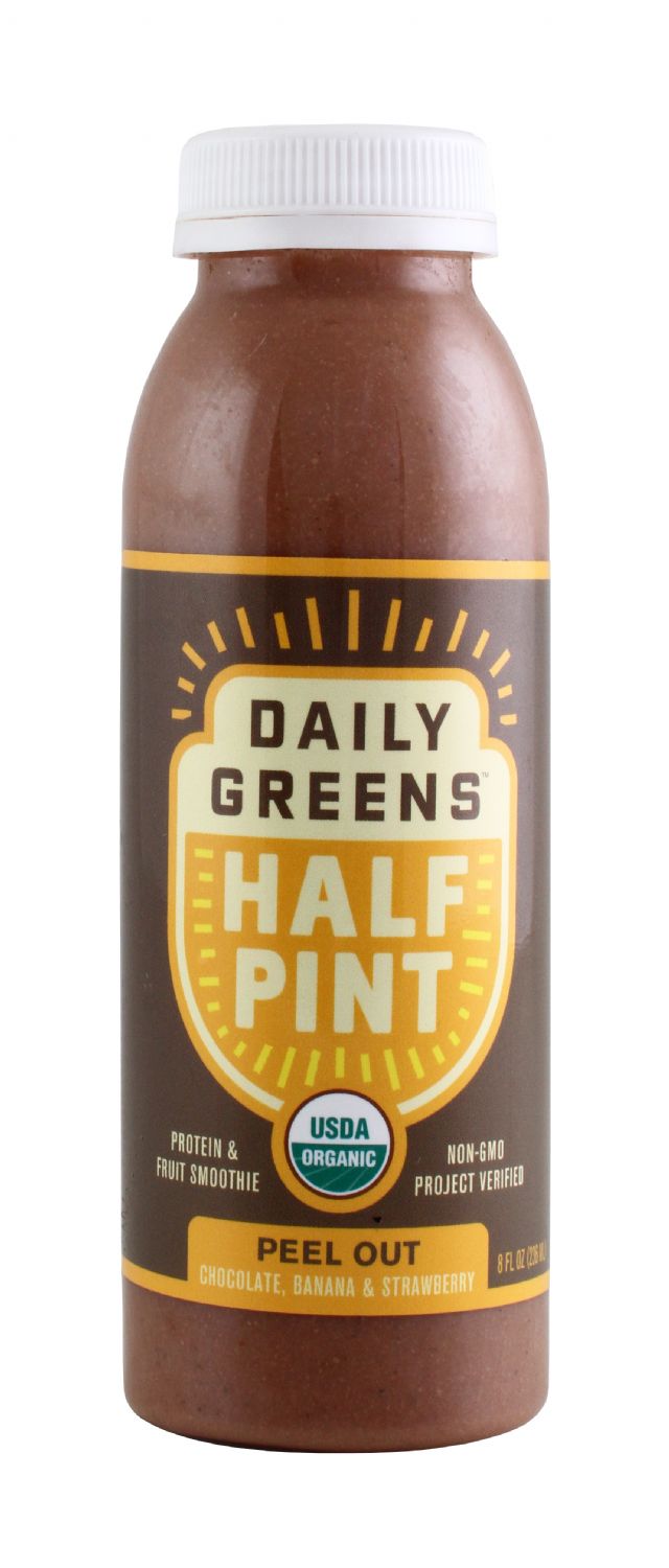 Daily Greens Half Pint: DailyGreen PeelOut Front