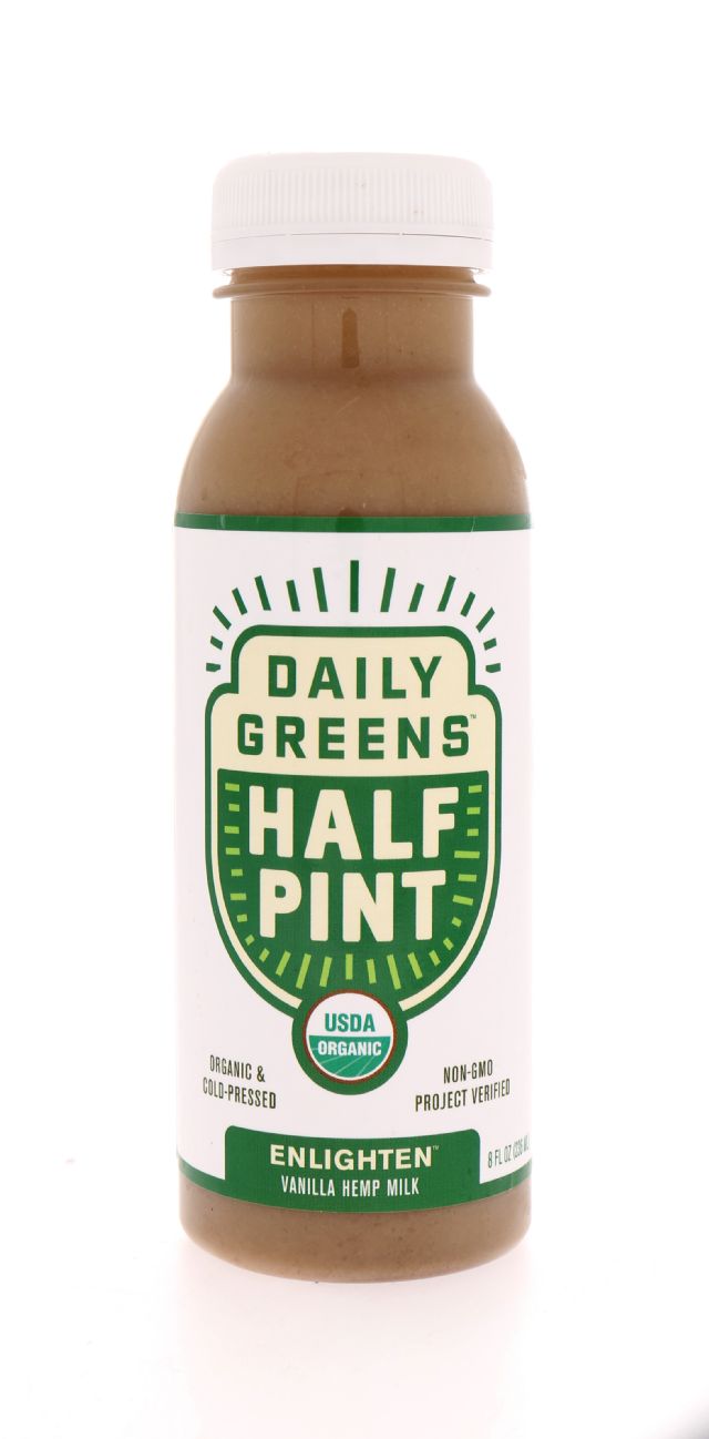 Daily Greens Half Pint: DailyGreens Enlight Front