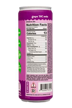 Daizy's: Daizys-12oz-2025-SocialSoda-Grape-Facts