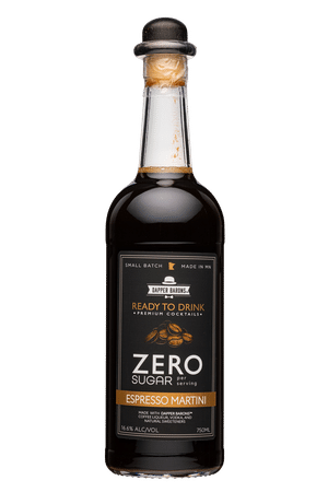 Dapper Barons: DapperBarrons-750ml-2024-ZeroSugar-EspressoMartini