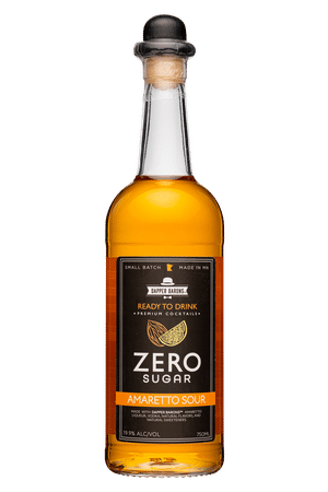 Dapper Barons: DapperBarrons-750ml-2024-ZeroSugar-AmarettoSour