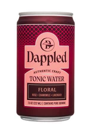 Dappled: Dappled-8oz-2024-TonicWater-Floral-Front