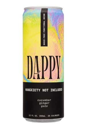 Dappy: Dappy-12oz-2025-Functional-CucumberGingerYuzu-Front